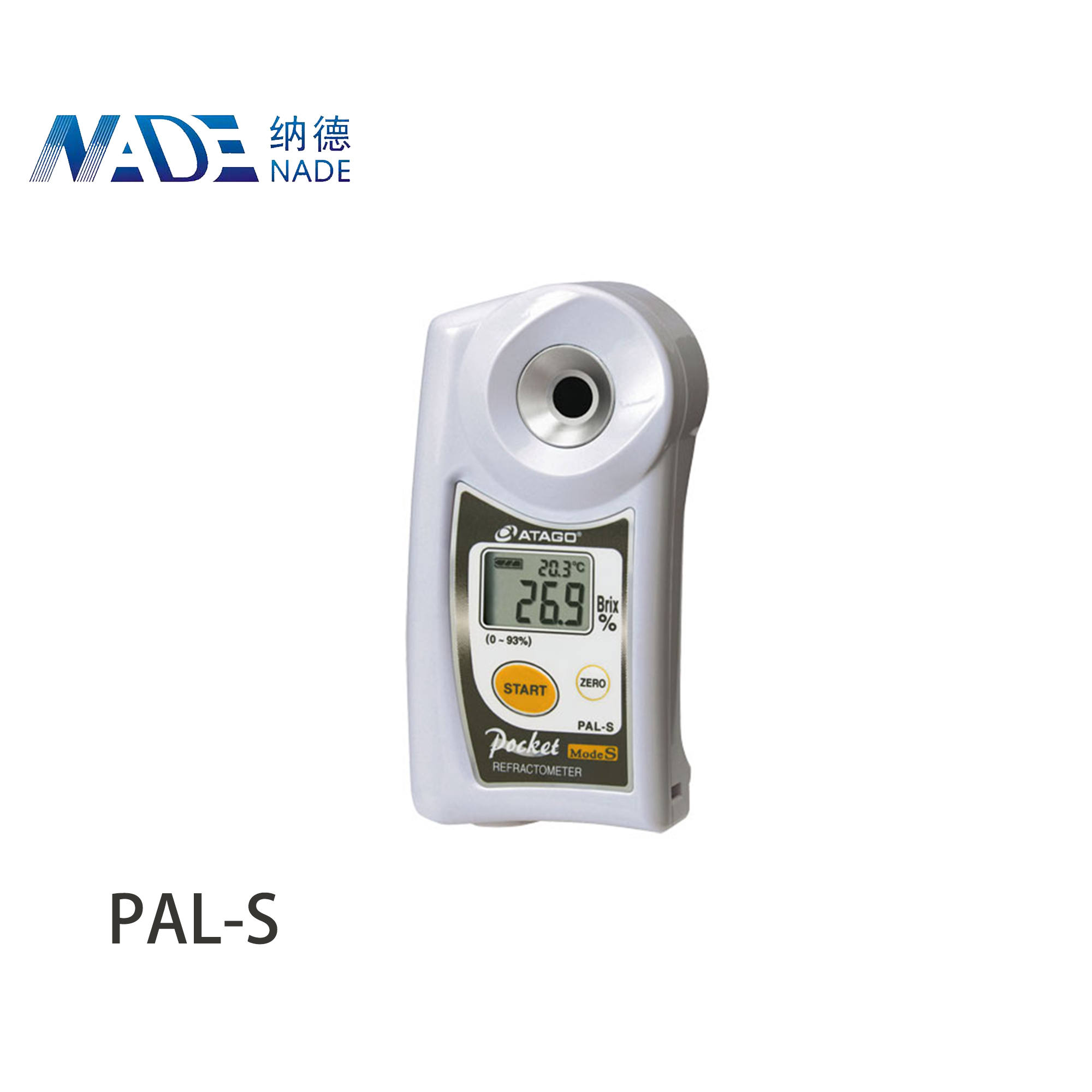 PAL-S Digital Atago refractometer (polarimeter) hand held "Pocket" auto refractometer for milky sample