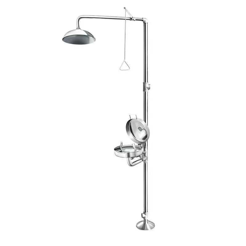 F1104 Compound shower eyewash device with dust cover