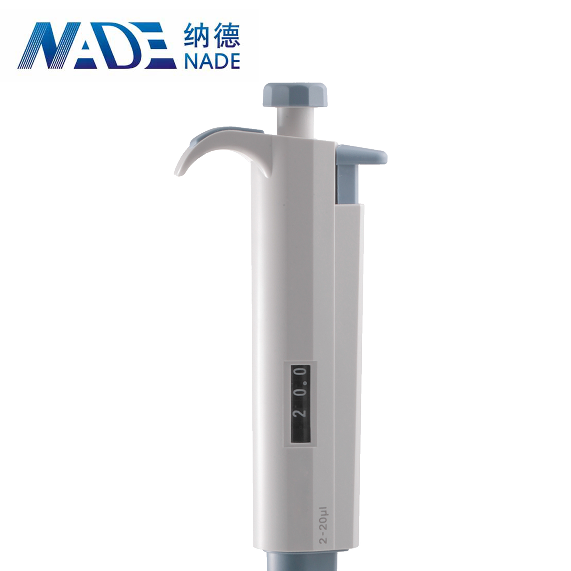 Nade Lab plastic disposable Pipette Adjustable Top Pipettor 711111010000 0.1-2.5ul
