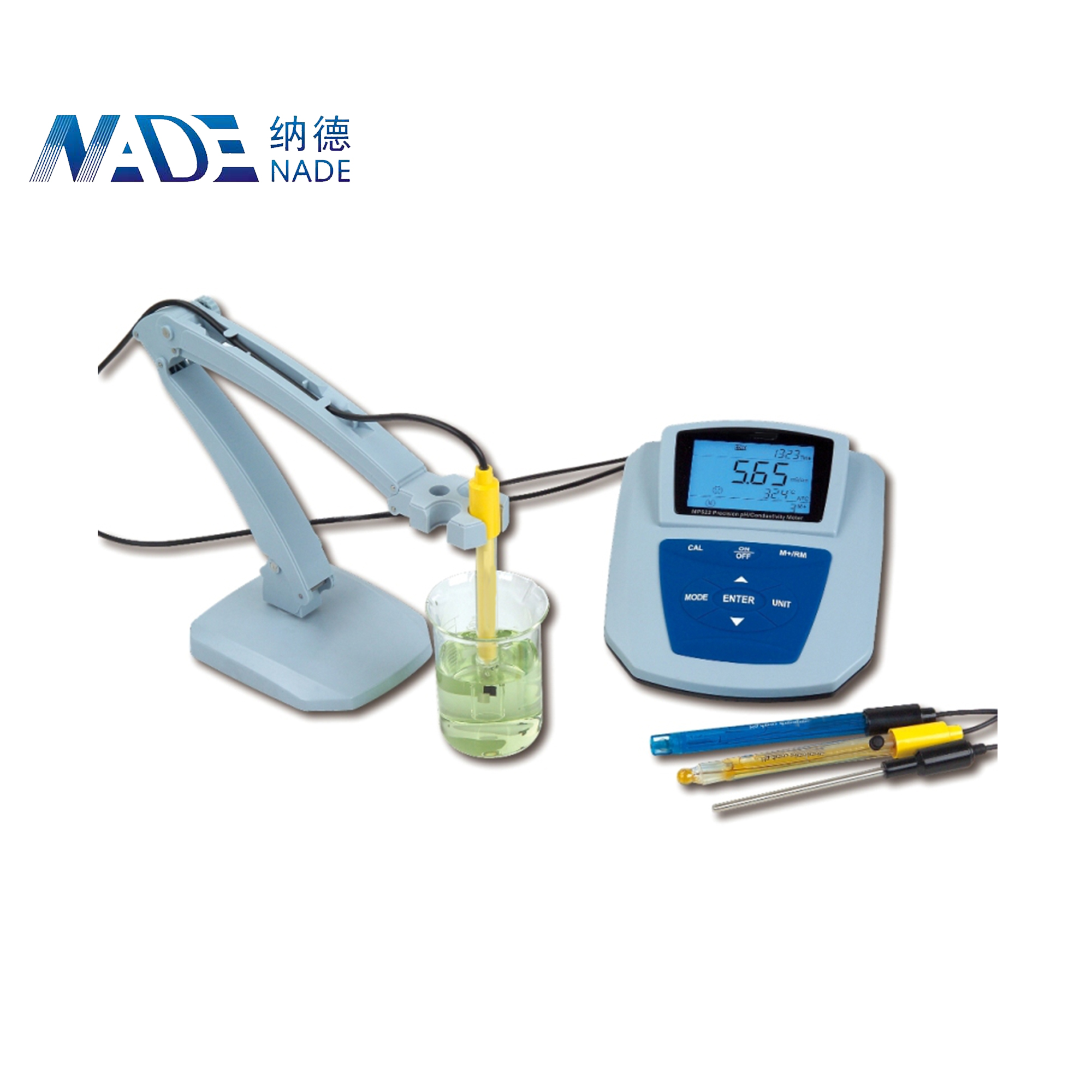 NADE lab Bench Type High precision Multi-Parameter pH/Conductivity Meter MP522