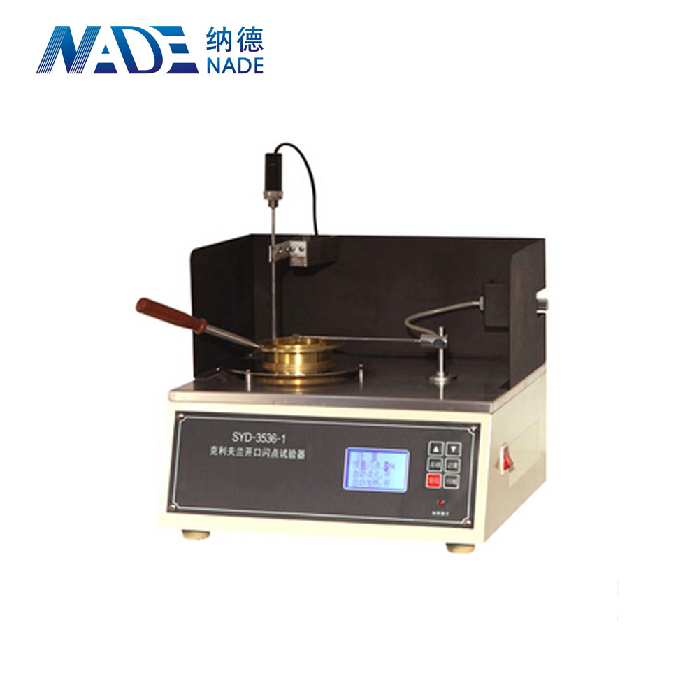 NADE SYD-3536-1 Semi-automatic Cleveland Open Cup Flash Point Tester & Fire Point Tester for Petroleum Products ASTM D92