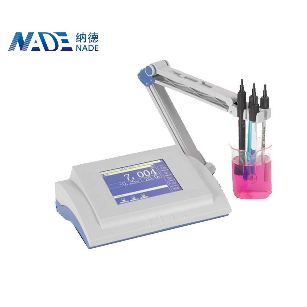 Nade LCD Display Lab Water Quality Testing instrument Benchtop Ion Analyzer DZS-708