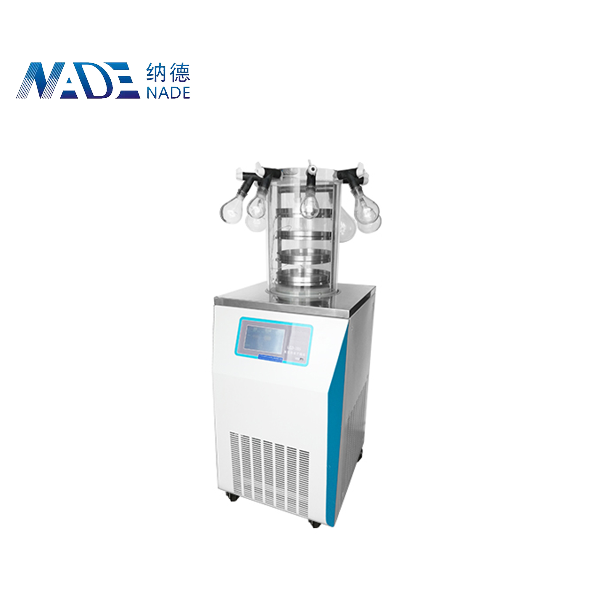 NADE LGJ-18SC Multi-Manifold Standard Type Experimental Electric-heating Lyophilizer/freeze drying equipment/freeze dryer