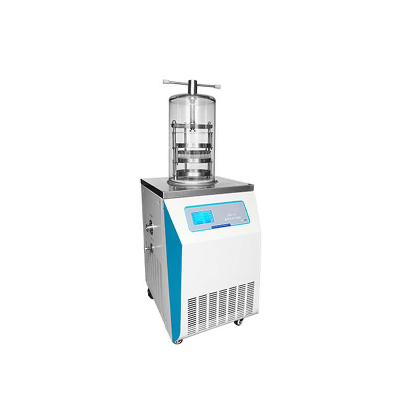 NADE LGJ-12B Top Press Type Lab Lyophilizer/freeze drying equipment/freeze dryer for liquid, pasty, solid and he vials materials