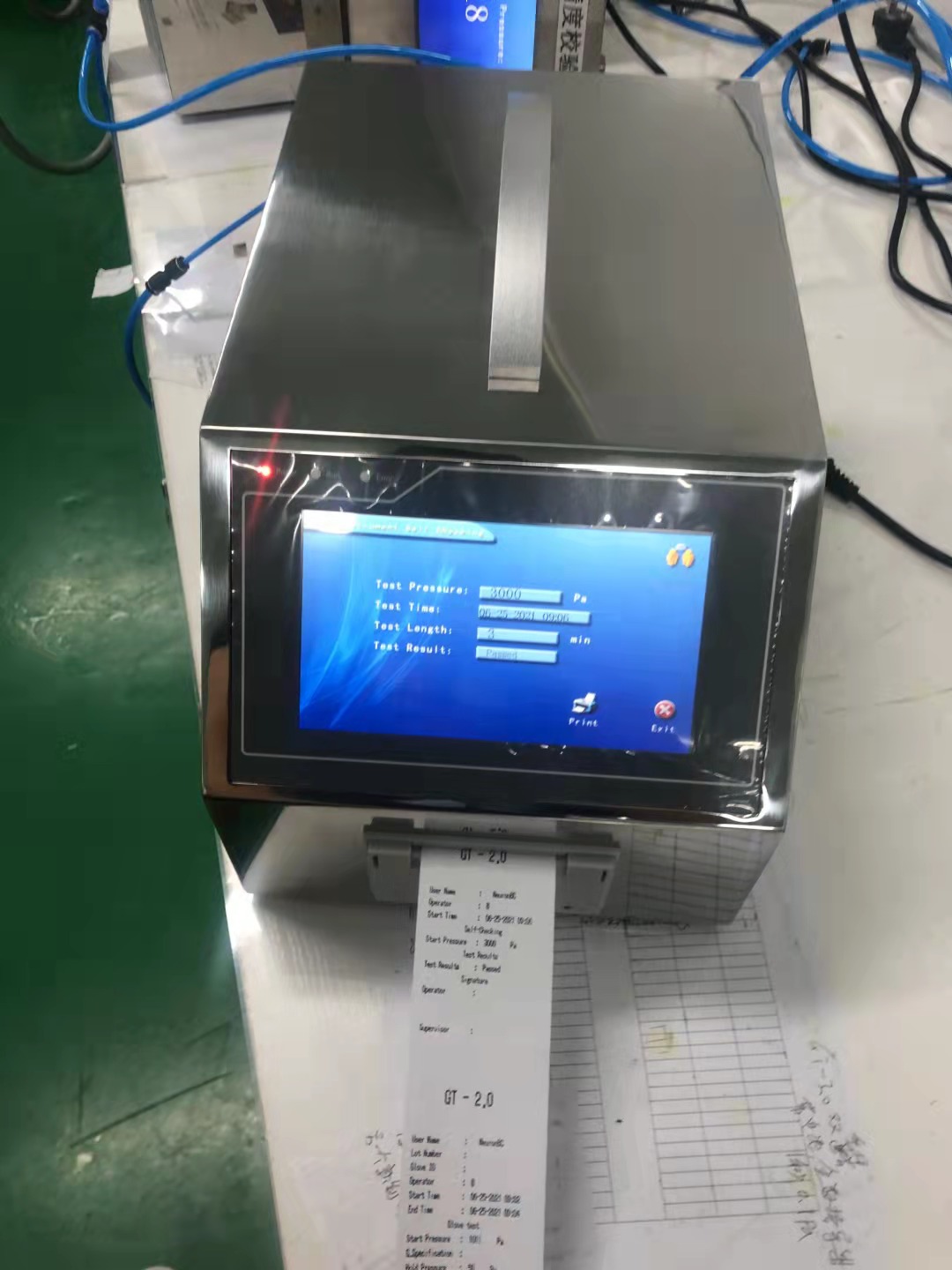 NADE GT-2.0-1 Electronic Offline Glove Integrity Tester for Pharmaceutical Laboratory with fast detection speed,high precision