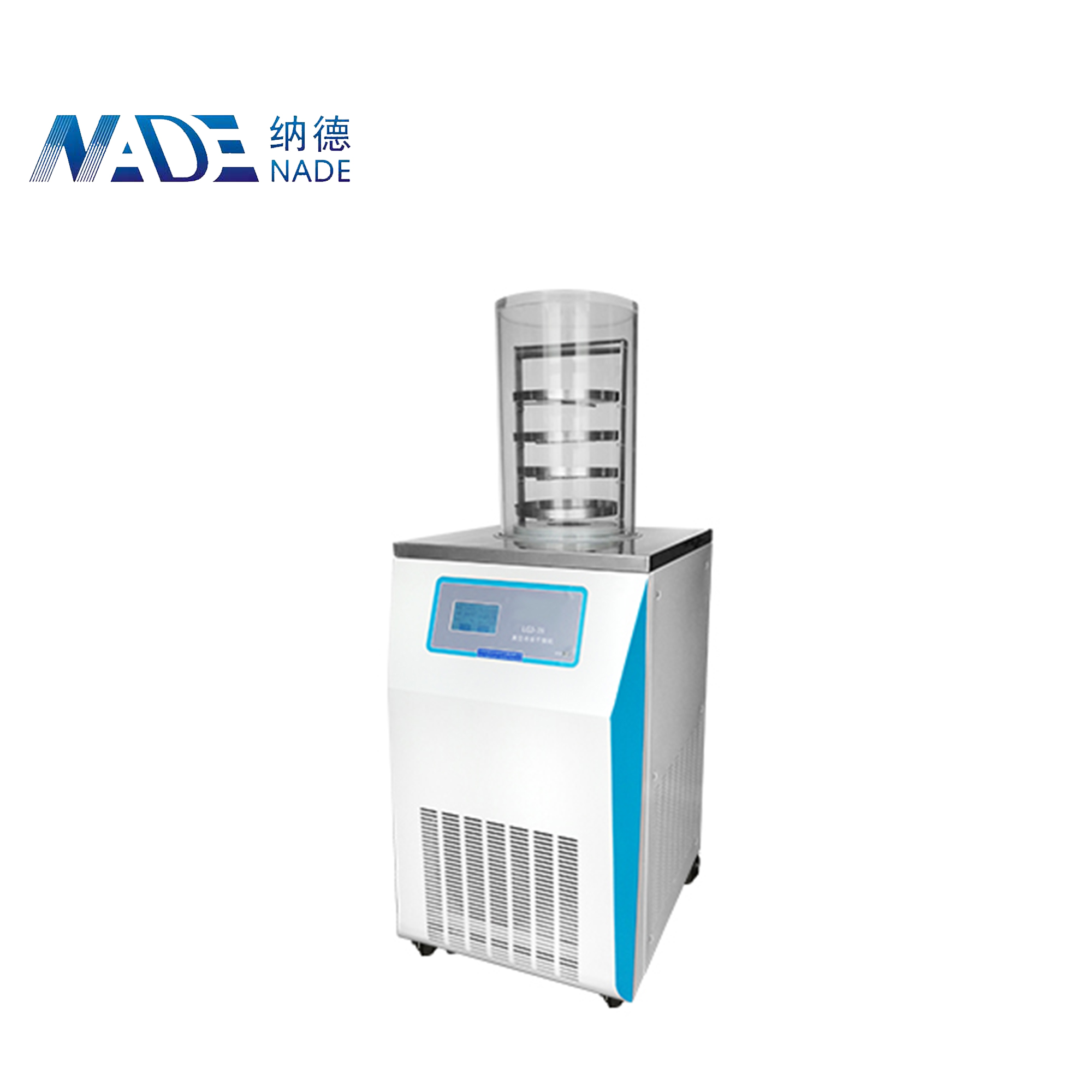 NADE LGJ-18A Standard Type Laboratory Lyophilizer/freeze drying equipment/freeze dryer of liquid, pasty, solid materials