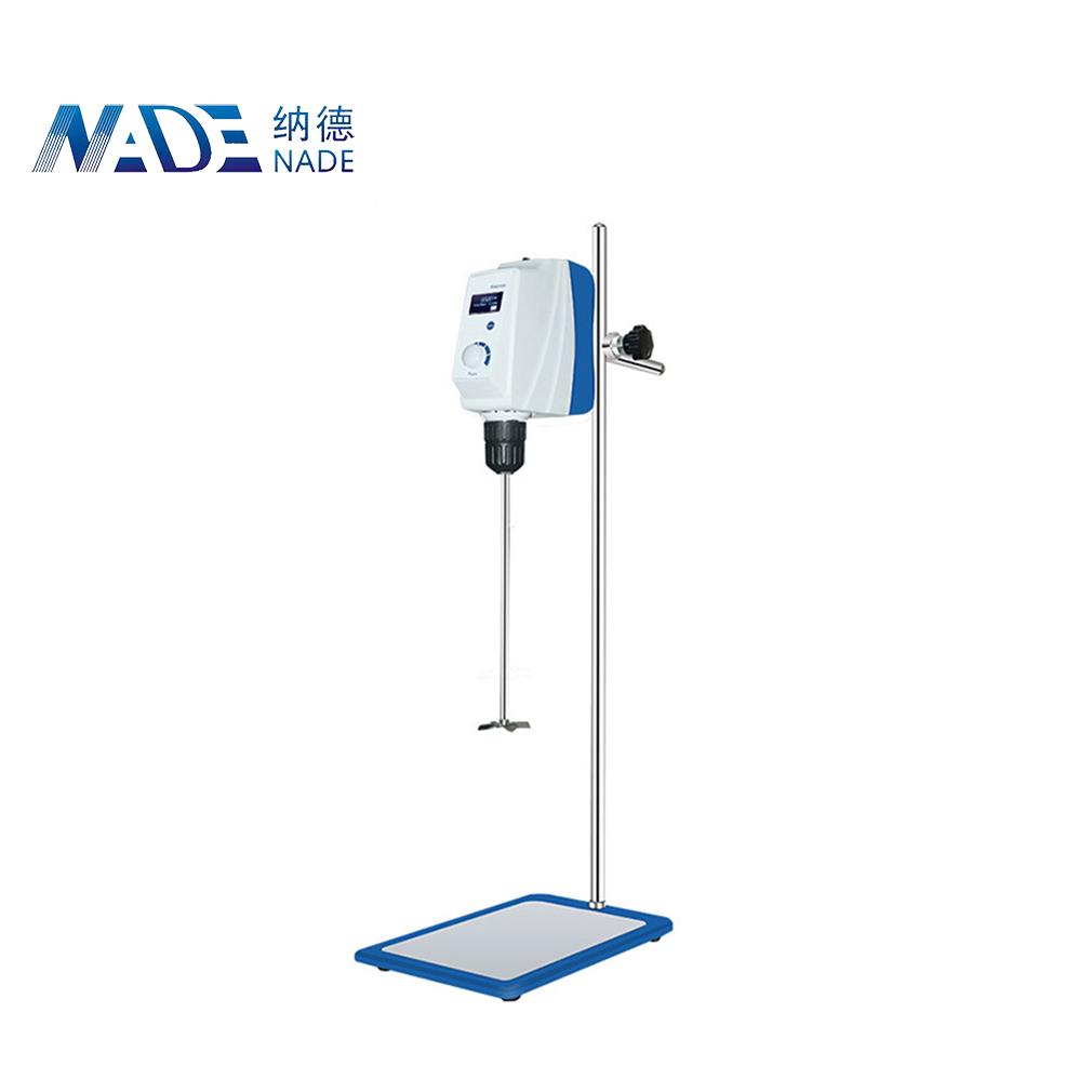 NADE RWD100 40L LCD Display overhead powerful electric lab stirrer which is high-speed and convenient and easy to operate