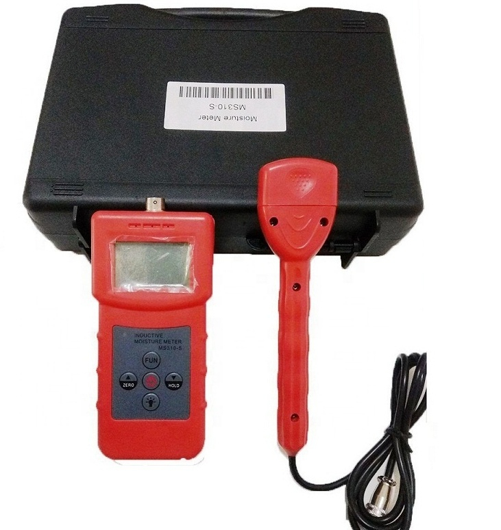 NADE Potable Digital Multifunctional Inductive Moisture Meter/ Analyzer/Tester MS310-S For paper,Bamboo,Carton ,concrete