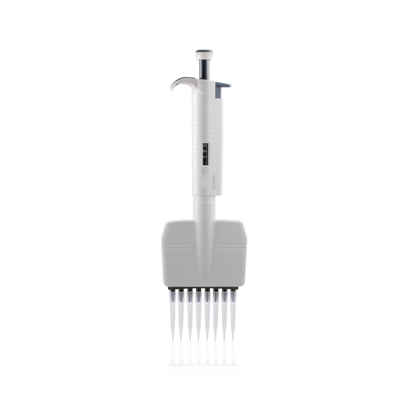 Nade Lab Pipette 8-channel Adjustable Volume MicroPette Autoclavable Pipettor 0.5-300ul