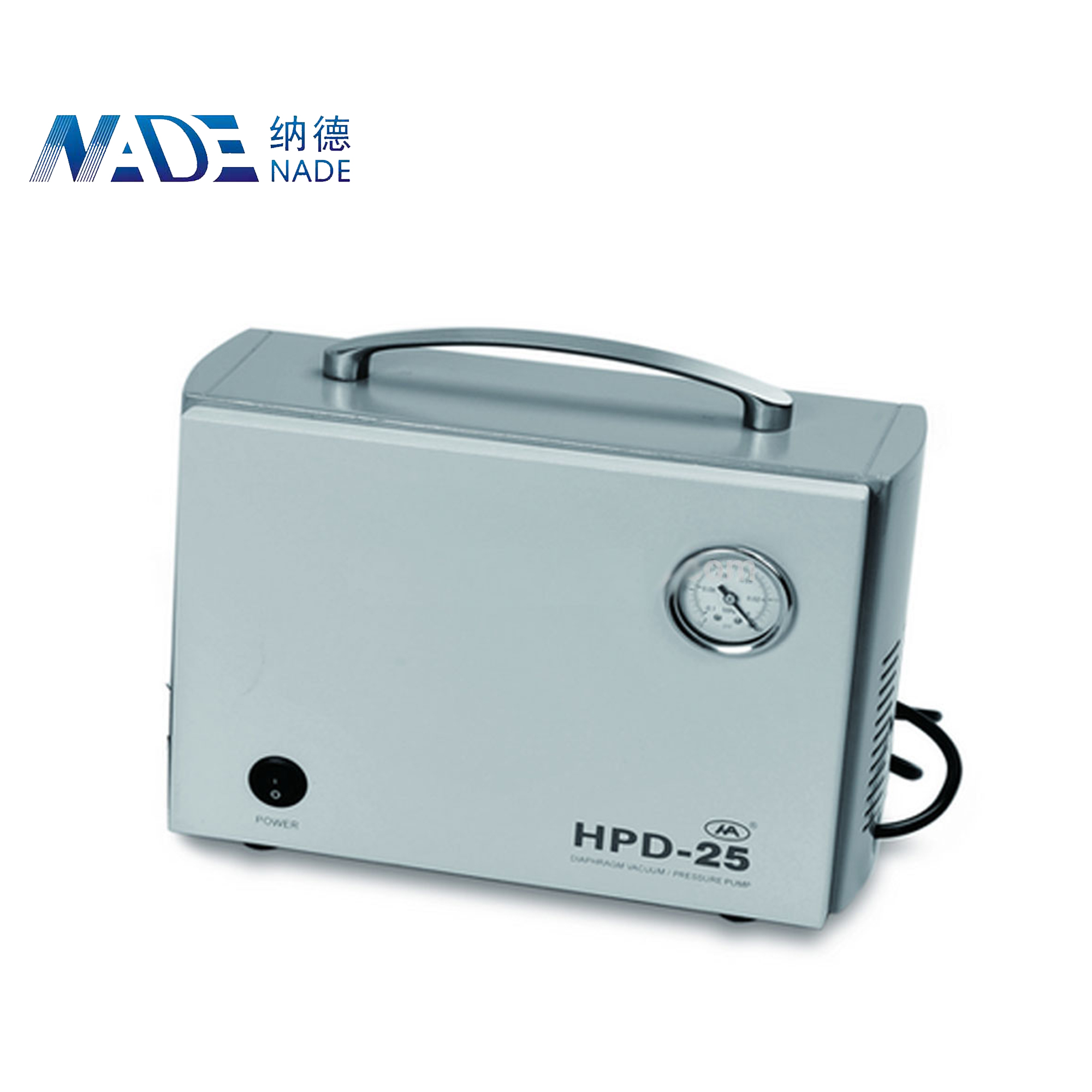 Nade mini electric vacuum pump Oilless diaphragm vaccum pump HPD-25 25L/min