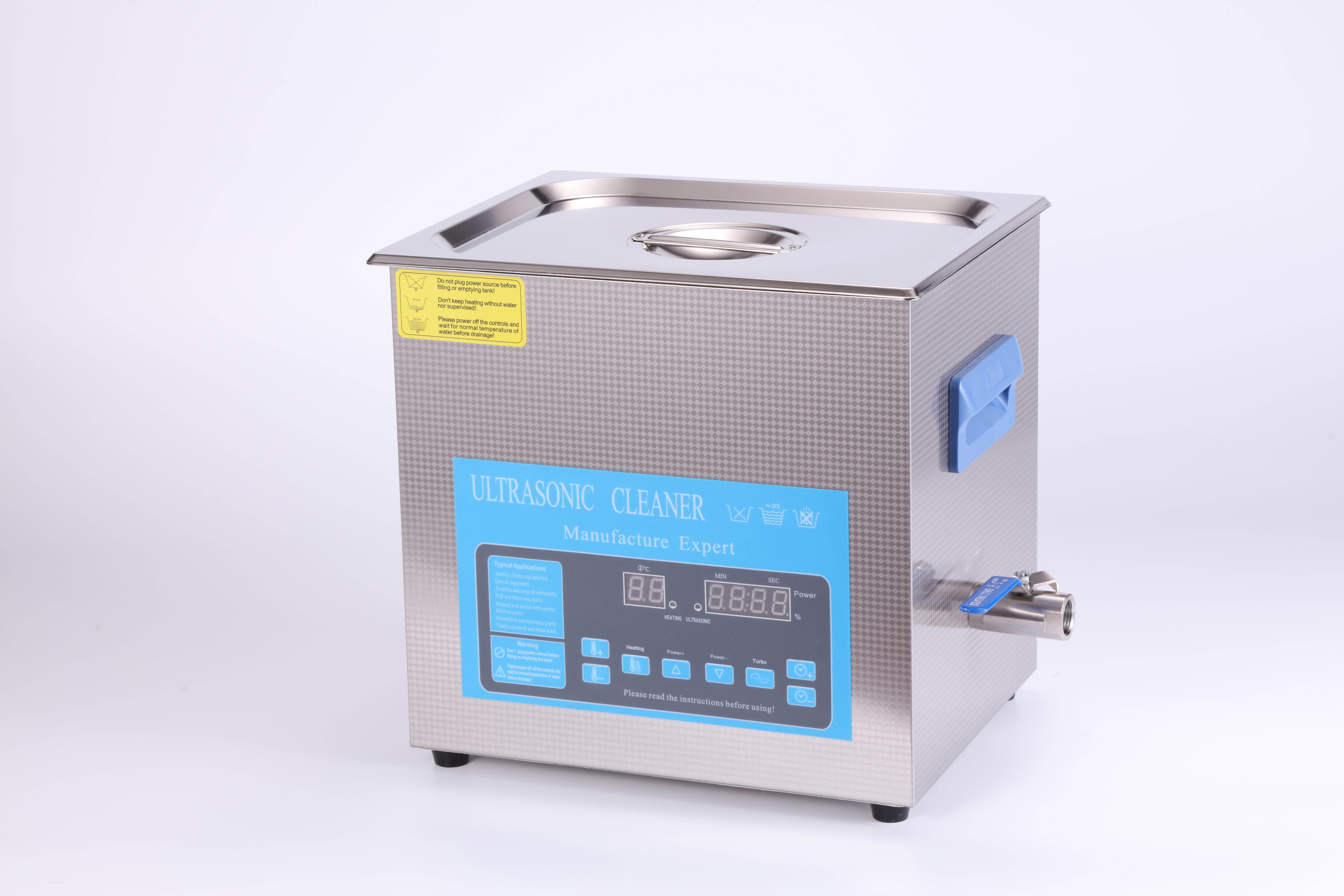 K240-10H Digital Display Power Adjustable Ultrasonic Cleaner
