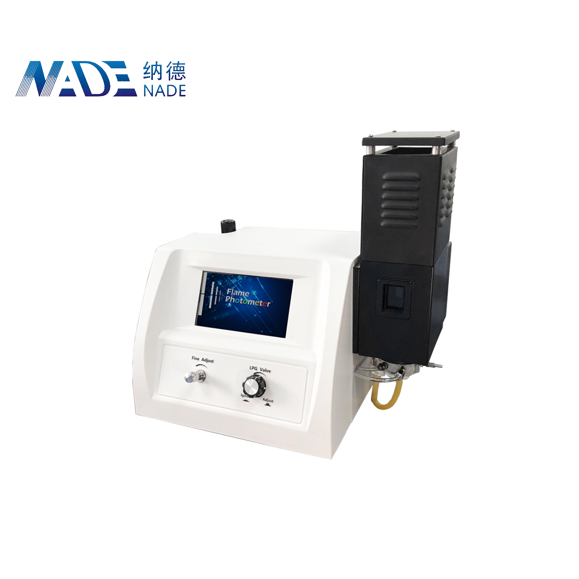 NADE laboratory Flame photometer FP6440 analysis K, Na, Li, Ca 4 channel digital Flame photometer