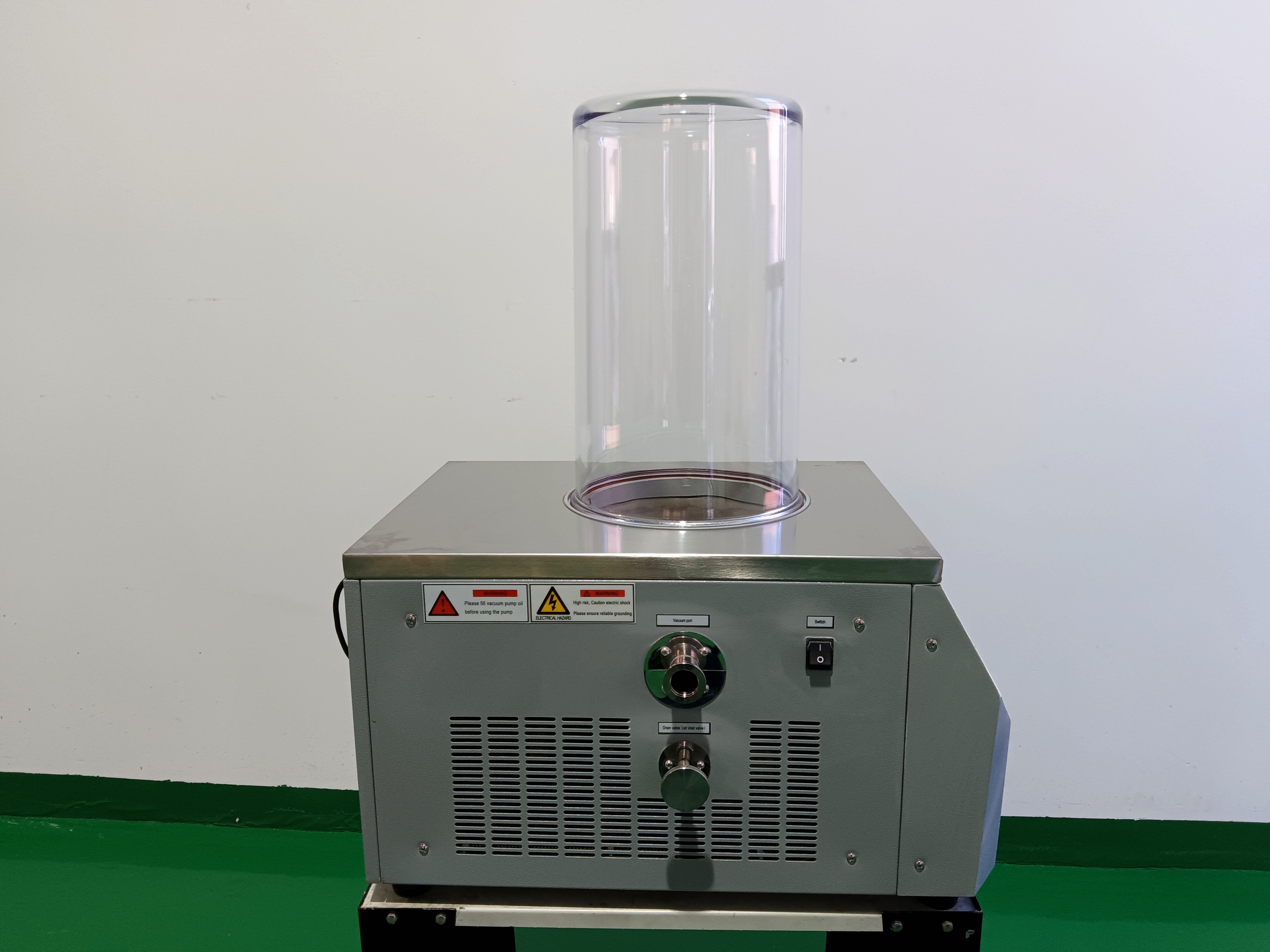 NADE LGJ-10C Multi-Manifold Standard Type Experimental Laboratory Vacuum  Lyophilizer/freeze drying equipment/freeze dryer