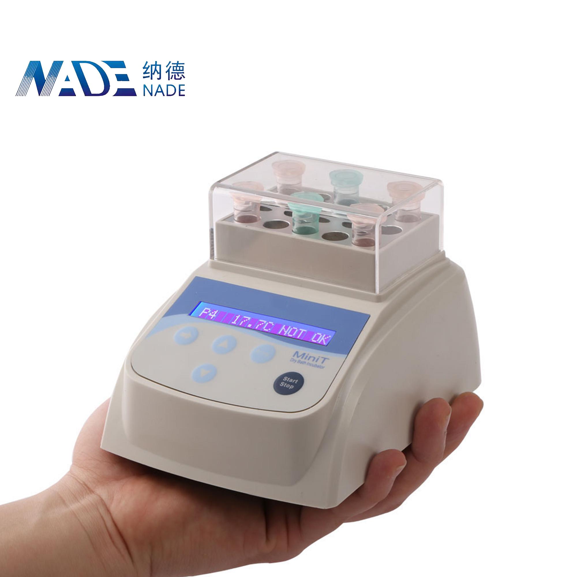 Nade Laboratory Thermostatic Devices Dry Bath (100c) MiniT RT +5 to 100C Dry Block Heaters