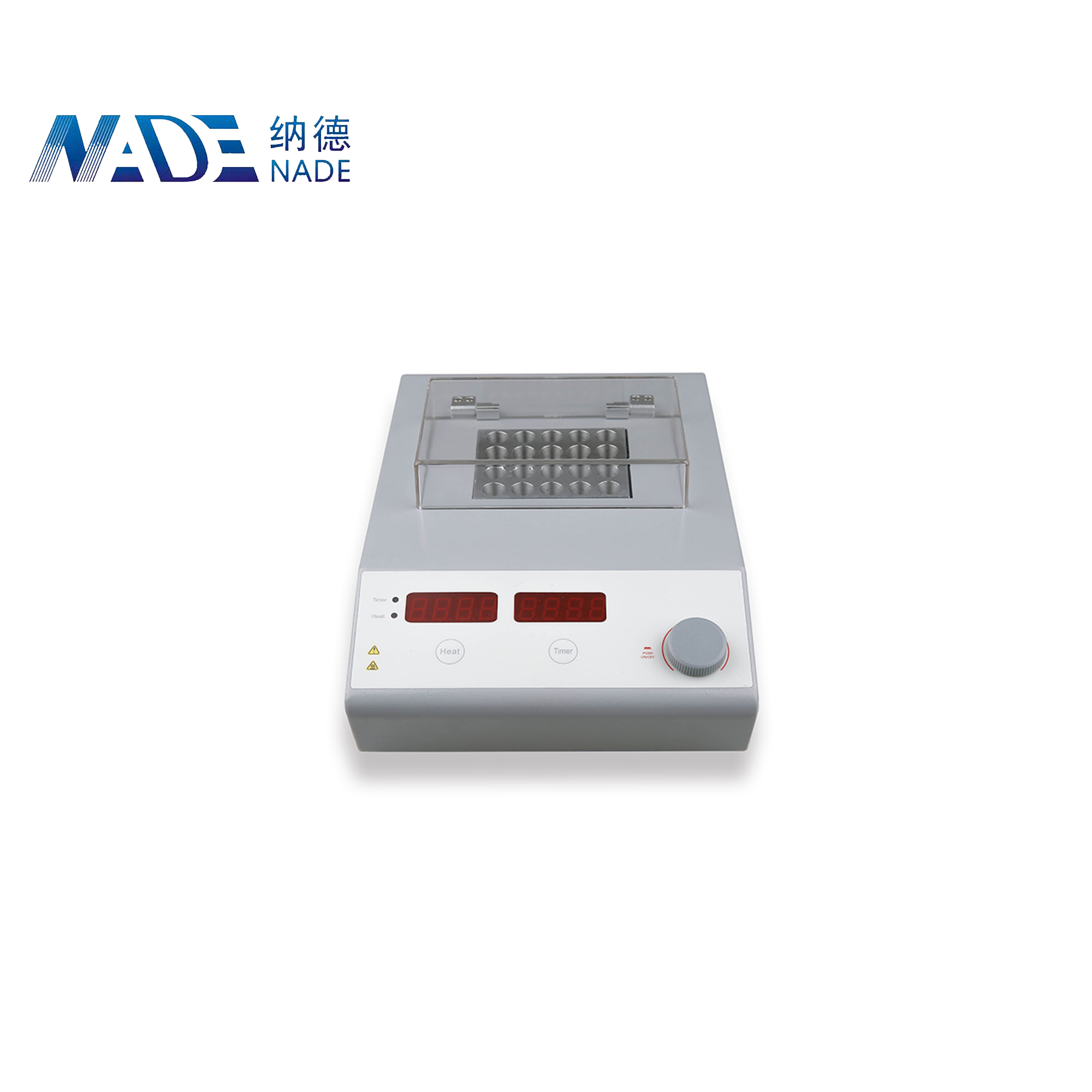 NADE HB105-S1 Laboratory 0.2ml/0.5ml/1.5ml/2ml/5ml/15ml/50ml tube heating Upgraded Dry Block Heaters Dry Bath Incubator